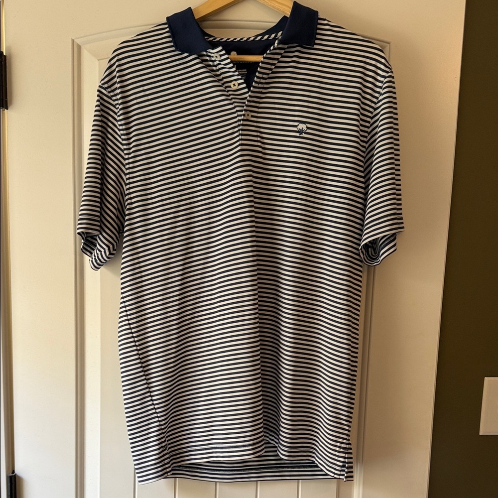 Souther shirt navy and white polo